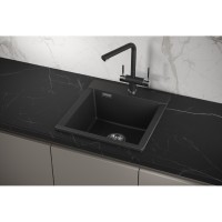 Кухонная мойка Granula Estetica 4701, Чёрный