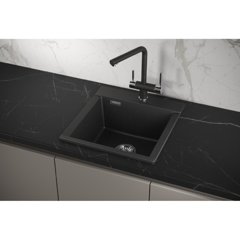 Кухонная мойка Granula Estetica 4701, Чёрный