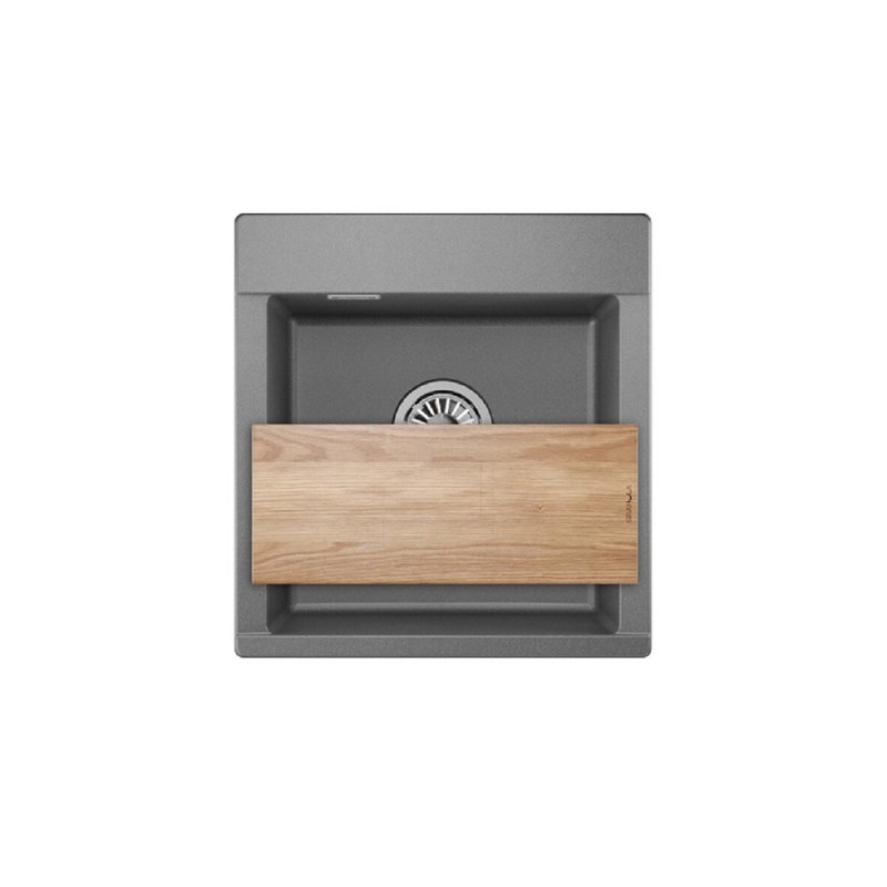Кухонная мойка Granula Estetica ES-4701 4701, Графит, графит