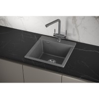 Кухонная мойка Granula Estetica ES-4701 4701, Графит, графит