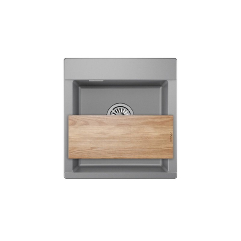 Кухонная мойка Granula Estetica ES-4701 4701, Алюминиум, алюминиум