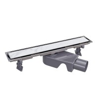 Дренажный канал RGW Shower Drain SDR-22, 40 см, решетка под плитку хром, 47212240-01