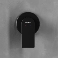 Смеситель для душа Damixa Apollo, цвет черный матовый, 477500300