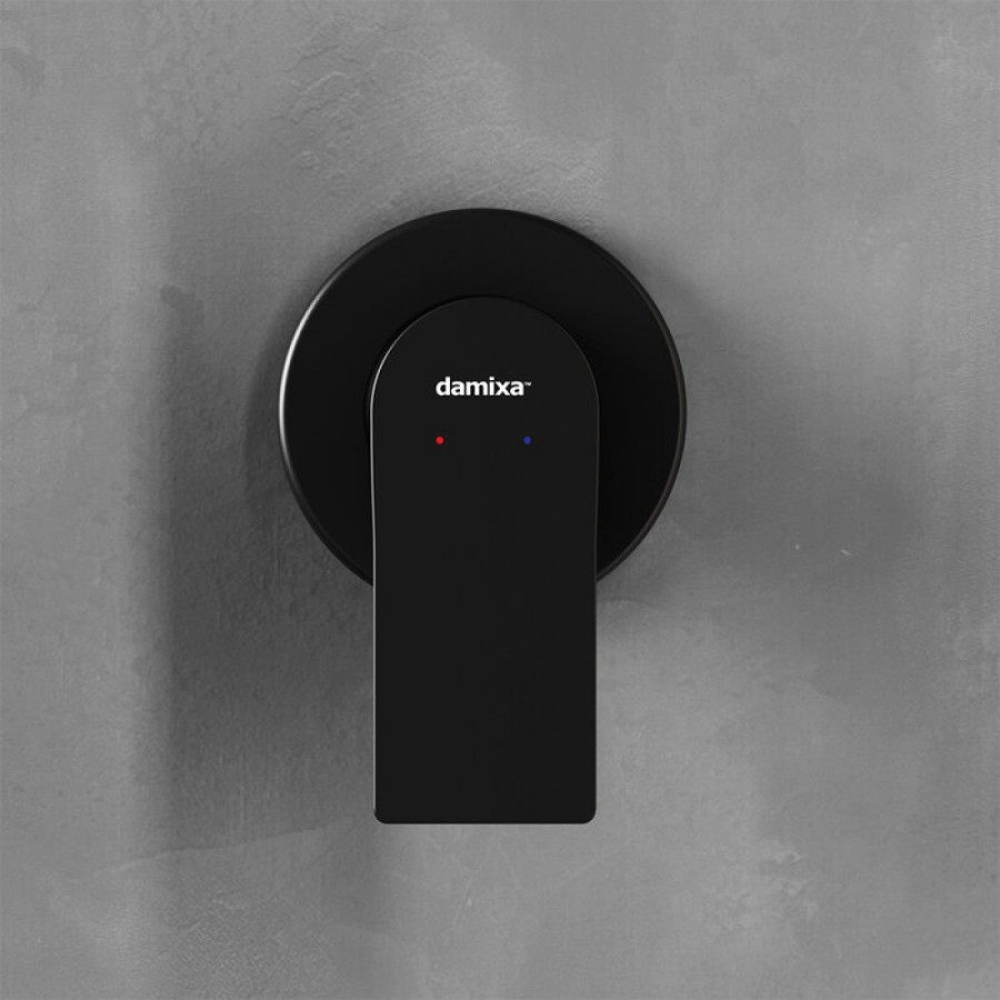 Смеситель для душа Damixa Apollo, цвет черный матовый, 477500300