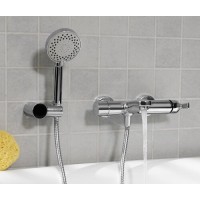 Смеситель WasserKRAFT 4801 для ванны и душа с коротким изливом, хром