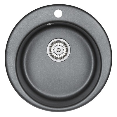 Кухонная мойка Granula GR-4801 4801sv, шварц
