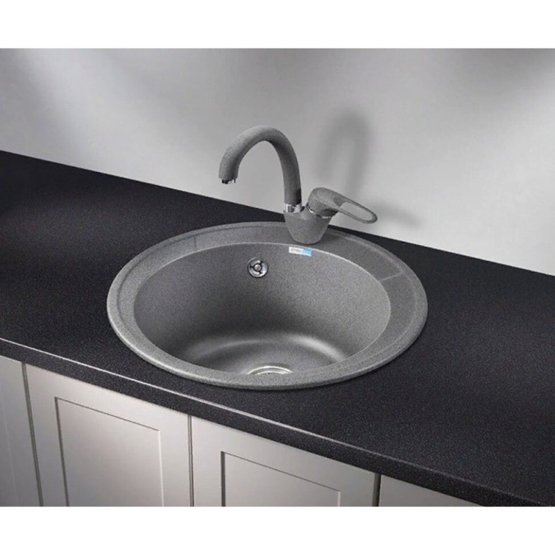 Кухонная мойка Granula ST-4802 4802bg, графит