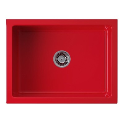 Мойка кухонная Omoikiri Mikura 61-TO 4911257, 61 см, natceramic, цвет toscana глянцевый