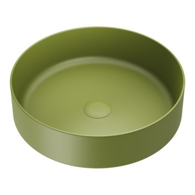 Раковина накладная Omoikiri Mira 4972066, 41 см, цвет гуакамоле
