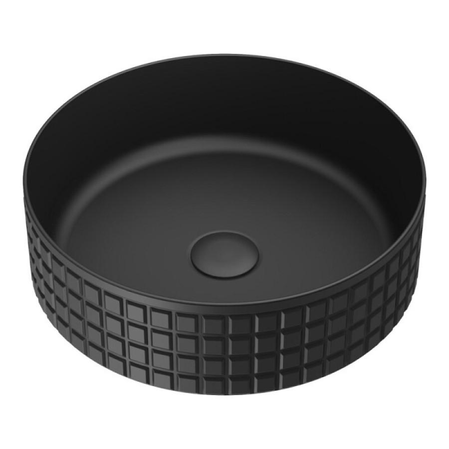 Раковина накладная Omoikiri Akira 4972073, 41 см, цвет черный
