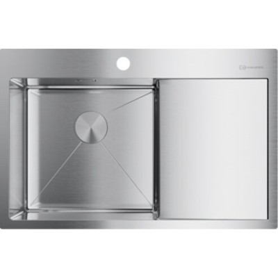 Кухонная мойка Omoikiri Akisame 78-IN-L 4973060 нержавеющая сталь