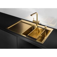 Мойка кухонная Omoikiri Akisame 4973061 78-IN-R нержавеющая сталь/нержавеющая сталь