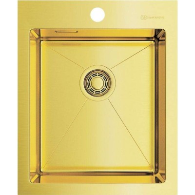 Мойка Omoikiri Akisame 41-LG 4973080, светлое золото