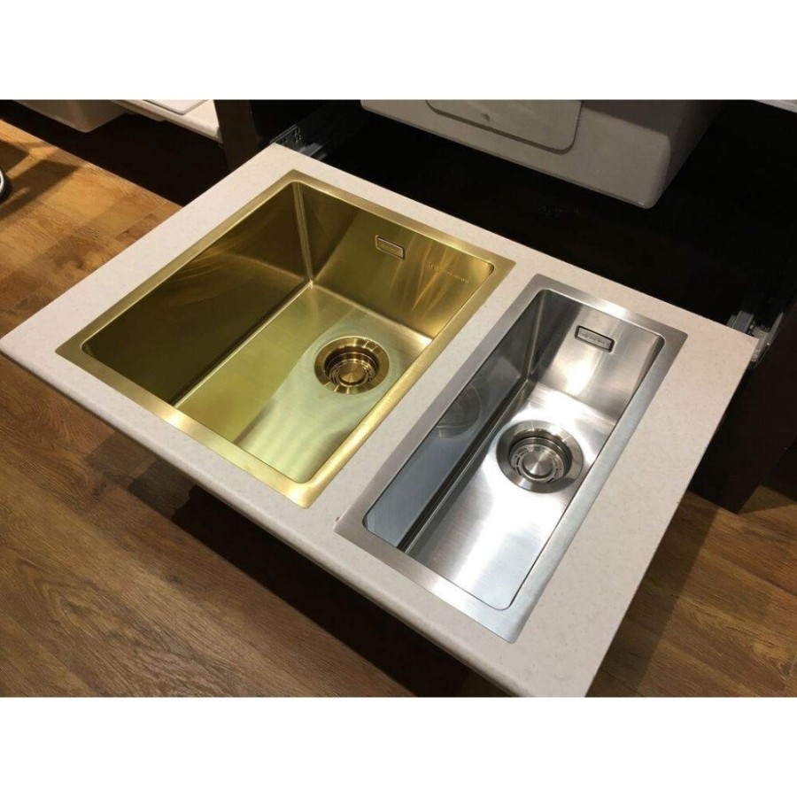 Мойка кухонная Omoikiri Taki 20-U/IF-LG 4973091, светлое золото