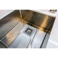 Мойка кухонная Omoikiri Taki 4973521 44-U/IF-GM воронёная сталь, gunmetal