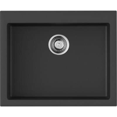 Мойка кухонная Omoikiri Daisen 61-BL 4991209, 61 см, tetogranit, черный