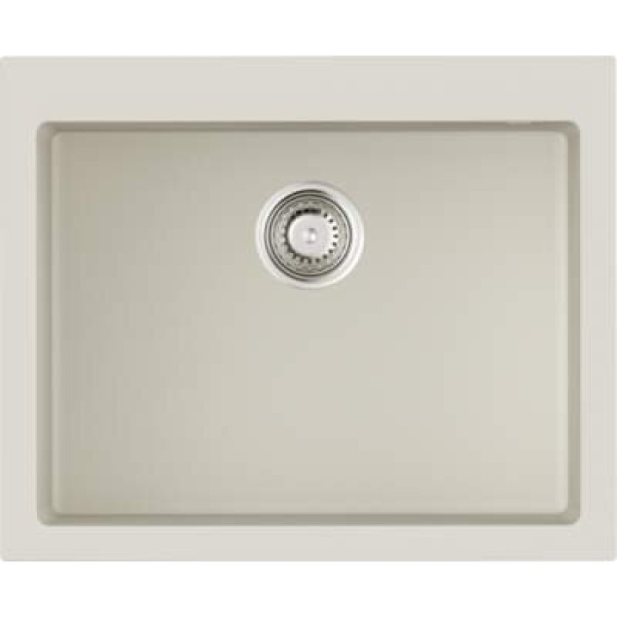 Мойка кухонная Omoikiri Daisen 61-WH 4991212, 61 см, tetogranit, белый