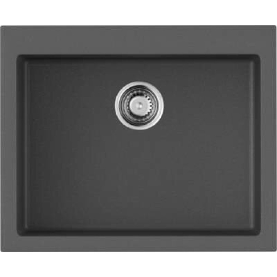 Мойка кухонная Omoikiri Daisen 61-PL 4991216, 61 см, tetogranit, платина
