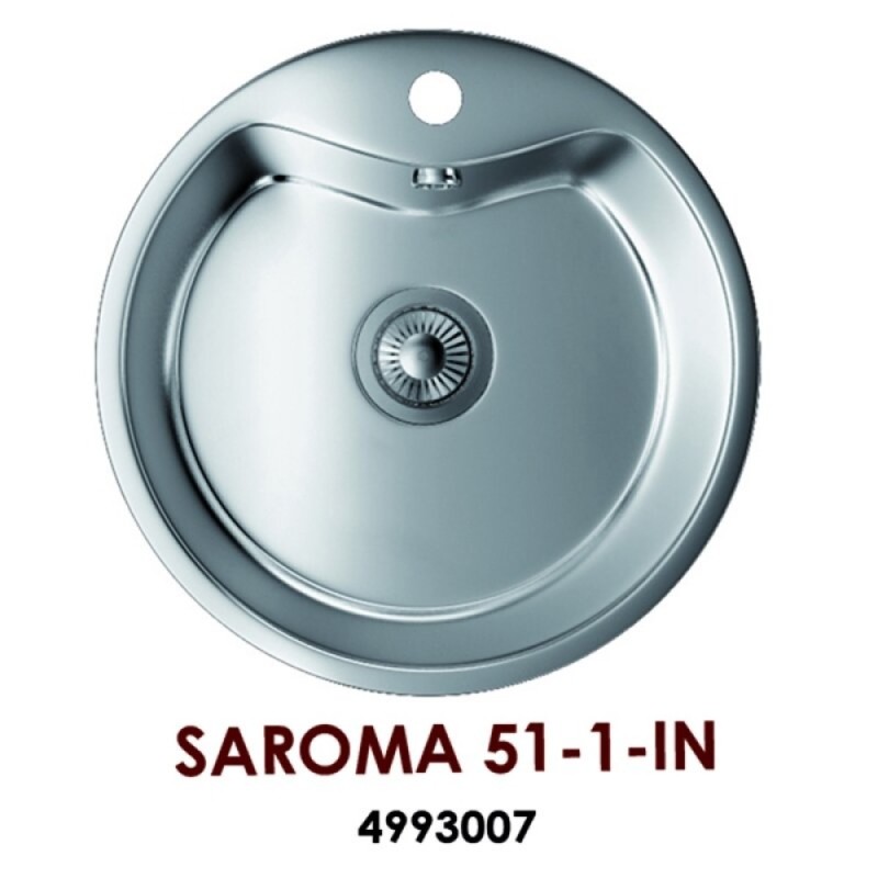 Мойка кухонная Omoikiri Saroma 4993007 51-1-IN нержавеющая сталь