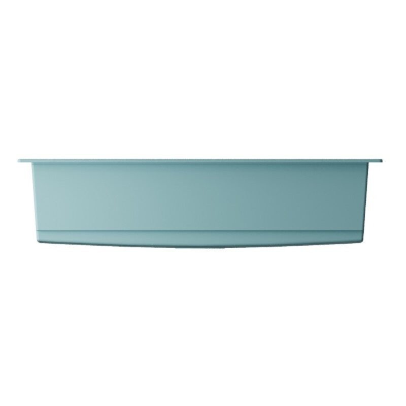 Мойка кухонная Omoikiri Kitagawa 86-LB-AZ 4993026, 86 см, artceramic, цвет azur blue