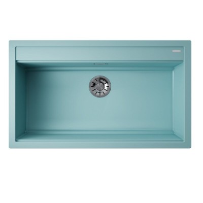 Мойка кухонная Omoikiri Kitagawa 86-LB-AZ 4993026, 86 см, artceramic, цвет azur blue
