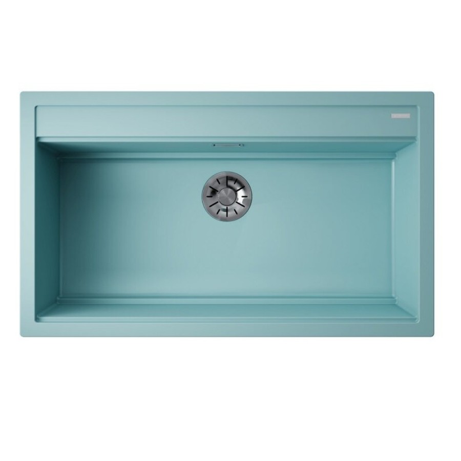 Мойка кухонная Omoikiri Kitagawa 86-LB-AZ 4993026, 86 см, artceramic, цвет azur blue