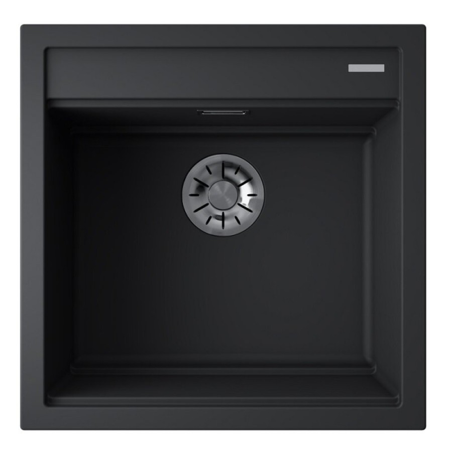 Мойка кухонная Omoikiri Kitagawa 51-GB 4993052, 51 см, artceramic, цвет графит
