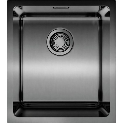 Мойка кухонная Omoikiri Tadzava 39-U-GM 4993079 воронёная сталь, gunmetal