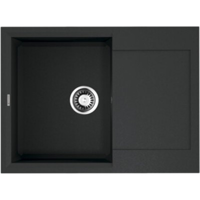 Мойка кухонная Omoikiri Sakaime 68-BL 4993108, 68 см, tetogranit, черная