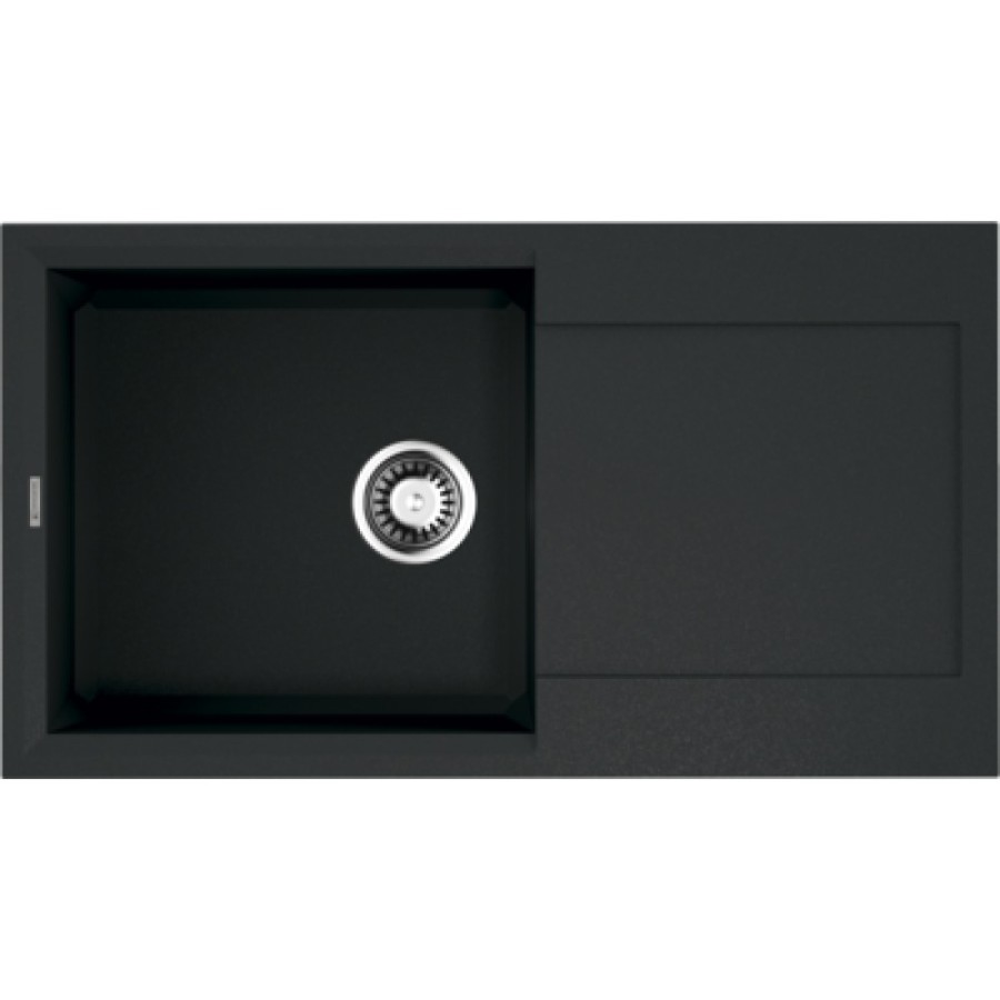 Мойка кухонная Omoikiri Sakaime 4993111 78-BL, 78 см, tetogranit, черный