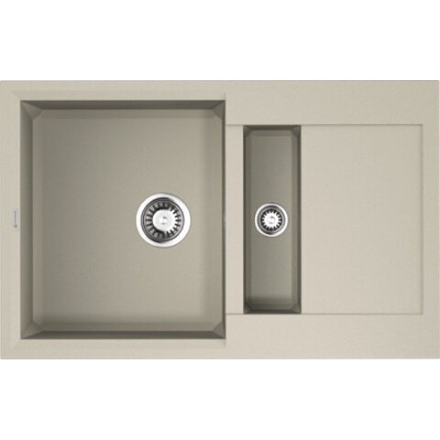 Мойка кухонная Omoikiri Sakaime 78-2-SA 4993116, 78 см, tetogranit, бежевая