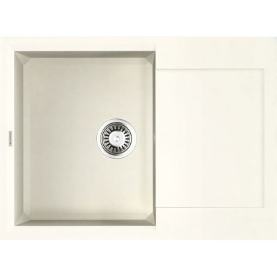 Мойка кухонная Omoikiri Sakaime 68-WH 4993126, 68 см, tetogranit, белая