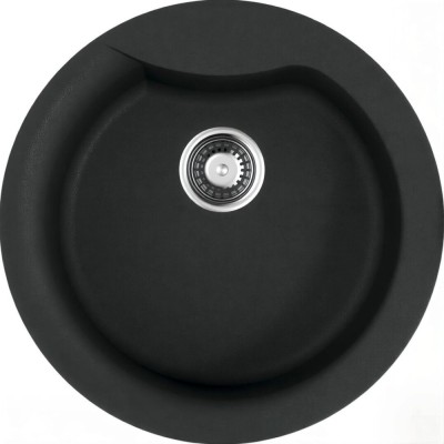 Мойка кухонная Omoikiri Yasugata 48R-BL 4993130, 48.5 см, tetogranit, черная
