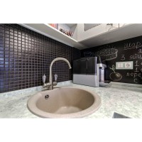 Мойка кухонная Omoikiri Yasugata 48R-SA 4993132, 48.5 см, tetogranit, бежевая