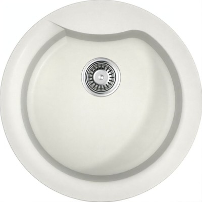 Мойка кухонная Omoikiri Yasugata 48R-WH 4993133, 48.5 см, tetogranit, белая
