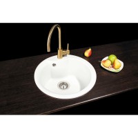 Мойка кухонная Omoikiri Yasugata 48R-WH 4993133, 48.5 см, tetogranit, белая