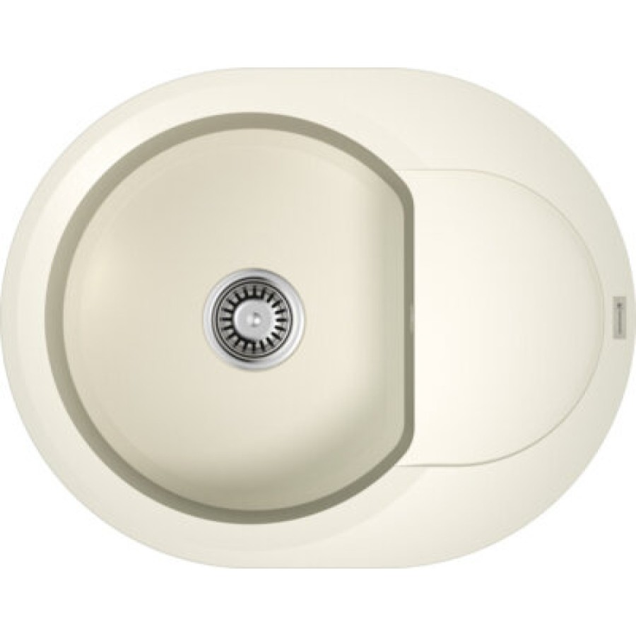 Мойка кухонная Omoikiri Sakaime 60E-WH 4993136, 60 см, tetogranit, белая