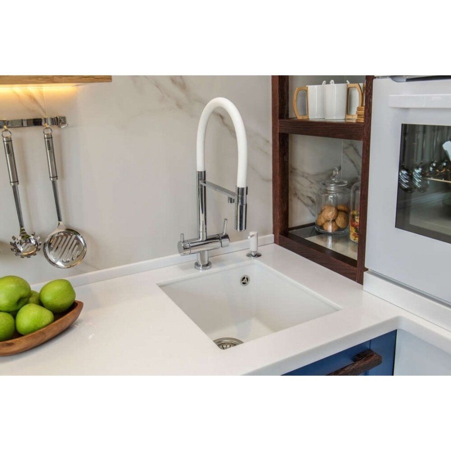 Мойка кухонная Omoikiri Bosen 4993157 38-U-BL, 38 см, tetogranit, черный
