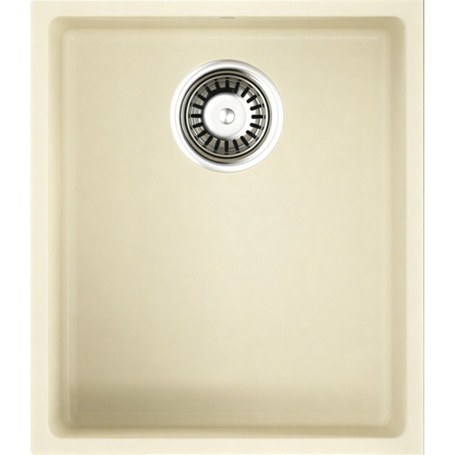 Мойка кухонная Omoikiri Bosen 38-U-BE 4993158, 38 см, tetogranit, ваниль