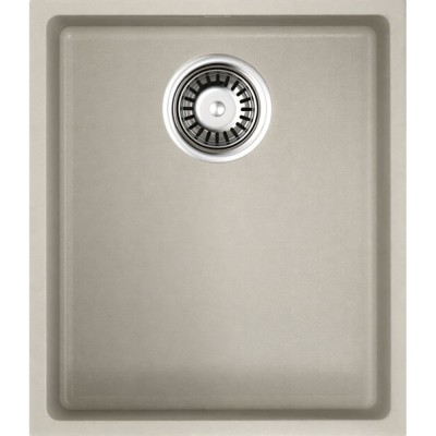 Мойка кухонная Omoikiri Bosen 38-U-SA 4993159, 38 см, tetogranit, бежевая