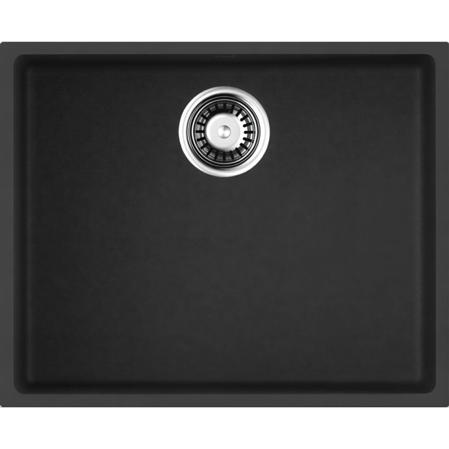 Кухонная мойка Omoikiri Bosen 54-U-BL 4993161, 54 см, tetogranit, черная