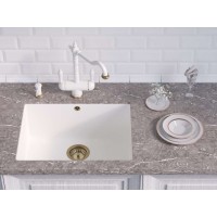 Мойка кухонная Omoikiri Bosen 4993162 54-U-BE, 54 см, tetogranit, ваниль