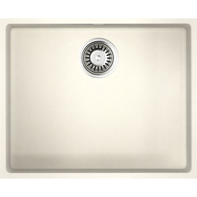 Мойка кухонная Omoikiri Bosen 54-U-WH 4993164, 54 см, tetogranit, белая