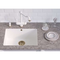 Мойка кухонная Omoikiri Bosen 54-U-WH 4993164, 54 см, tetogranit, белая