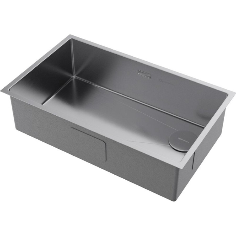 Кухонная мойка Omoikiri Taki 74-U/IF Side 4993170, 74 см, цвет нержавеющая сталь
