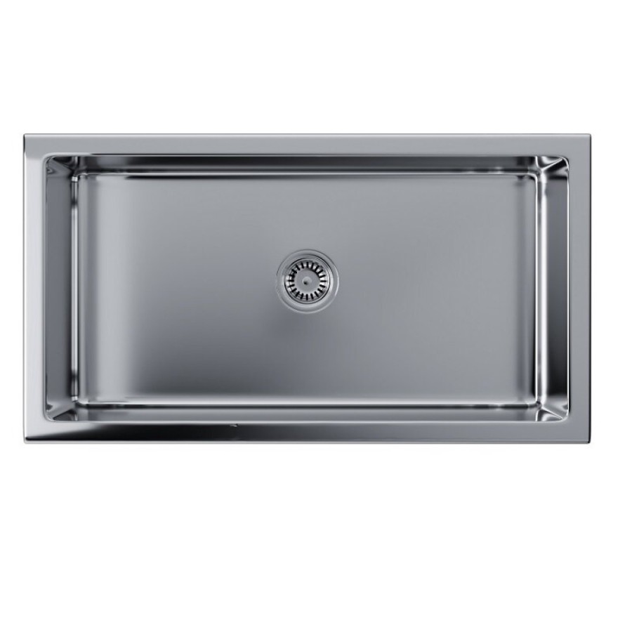 Мойка кухонная Omoikiri Mikura 83-SI 4993175, 84 см, natceramic, цвет silver