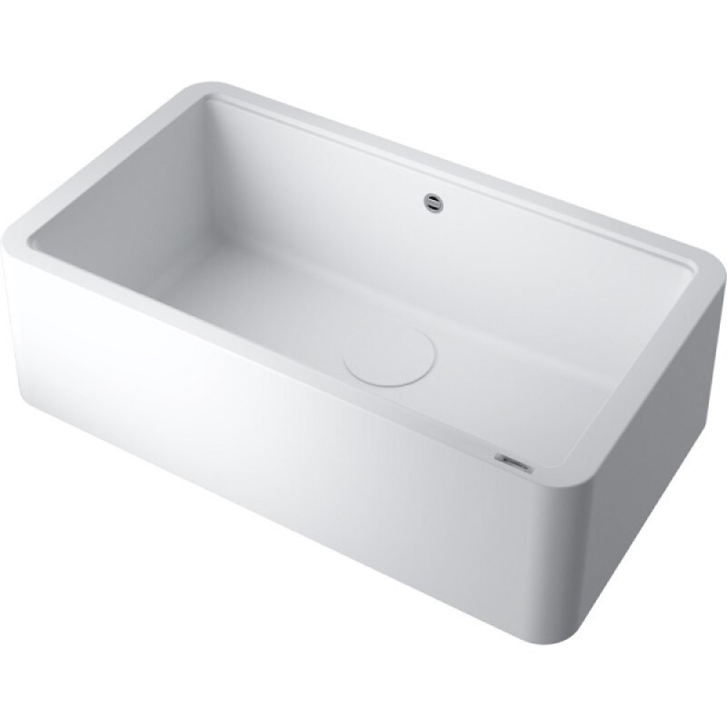 Мойка кухонная Omoikiri Tarento 83-WH 4993177, 83 см, tetogranit, цвет белый