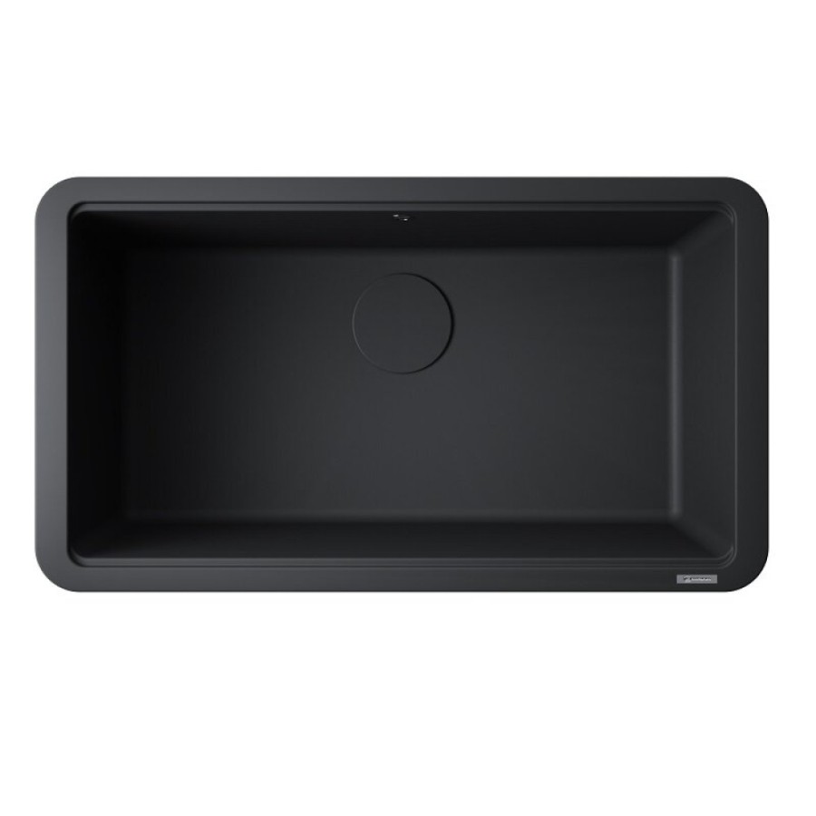 Мойка кухонная Omoikiri Tarento 83-BL 4993178, 83 см, tetogranit, цвет черный