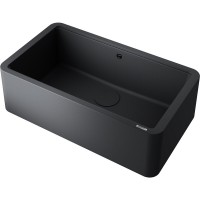 Мойка кухонная Omoikiri Tarento 83-BL 4993178, 83 см, tetogranit, цвет черный