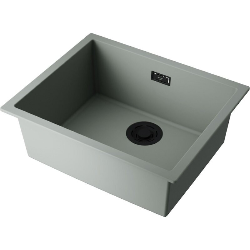 Кухонная мойка Omoikiri Yamakawa 55-U/I 4993180, 56 см, artceramic, цвет wind green